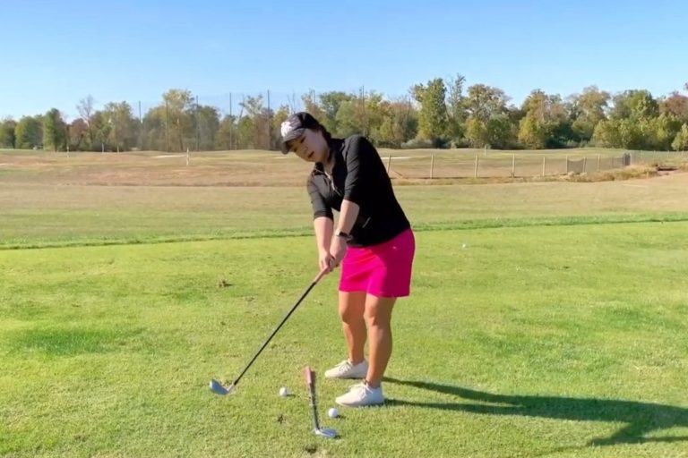 Cathy Kim - Square clubface and forearms