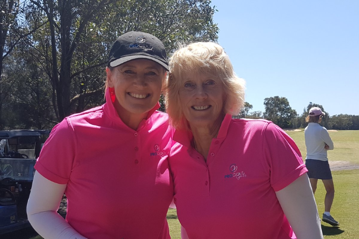 Pro Golf Gals - Anne Rollo and Dennise Hutton