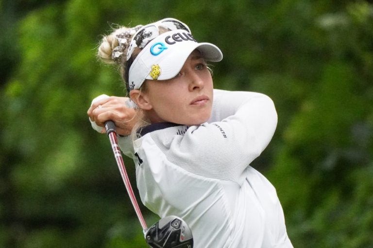 Nelly Korda at the 2021 Meijer LPGA Classic - Photo Ben Harpring