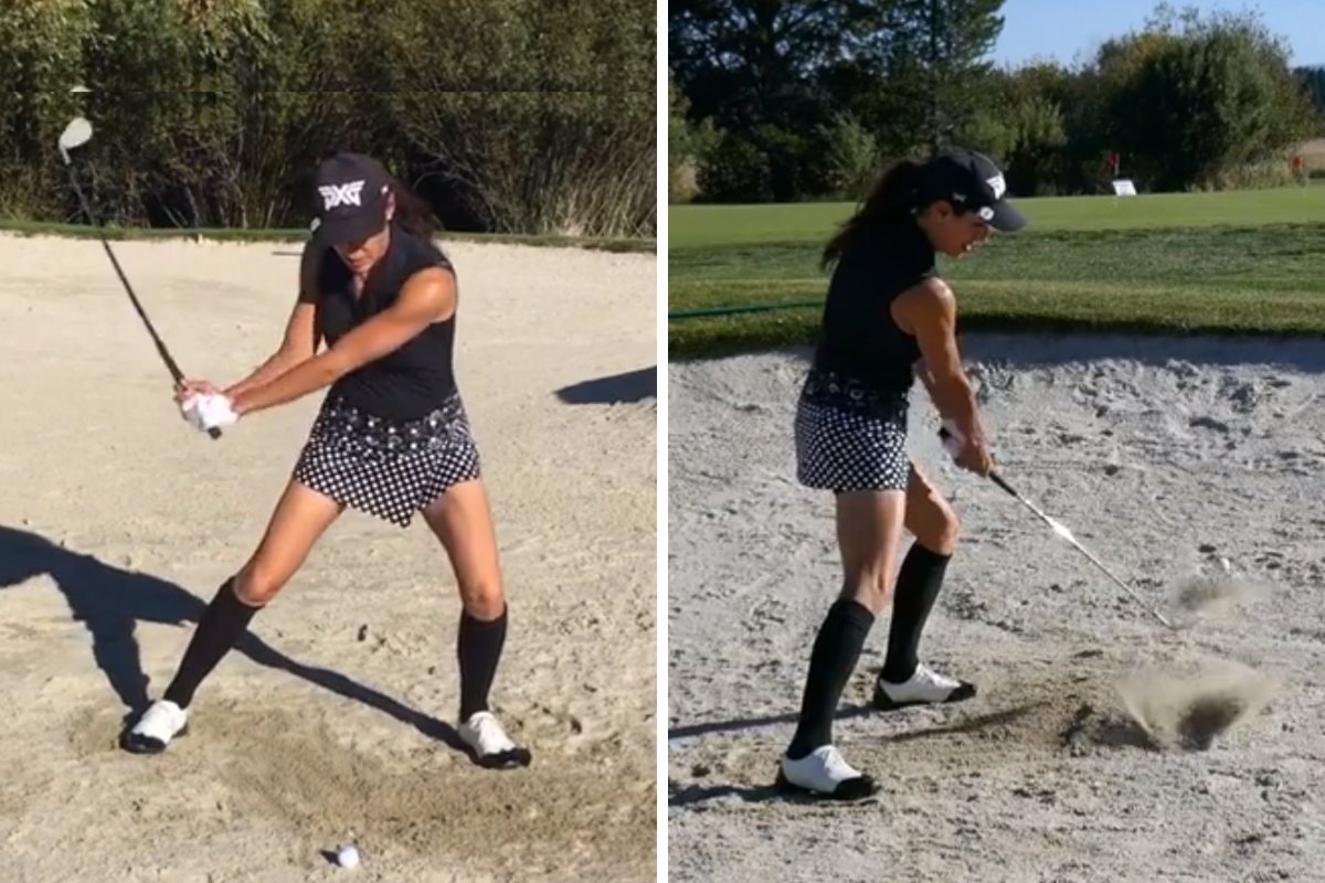 Great Bunker Shots - Christina Ricci - Womens Golf