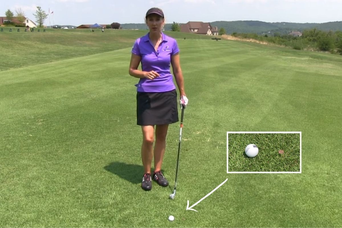 Hit down on the ball Pennies Drill - Maria Palozola