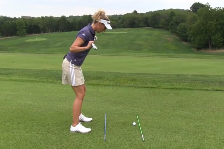 Railroad Tracks Alignment Drill - Maria Palozola - Womens Golf