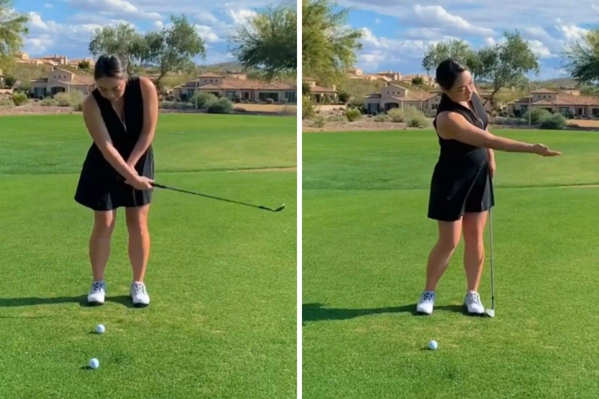 Do You Swat at the Ball Around the Green - Cathy Kim - Womens Golf