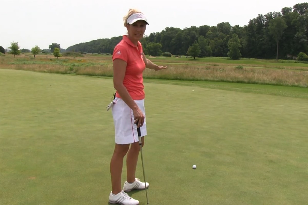 Reading Double Breaking Putts - Maria Palozola - Womens Golf