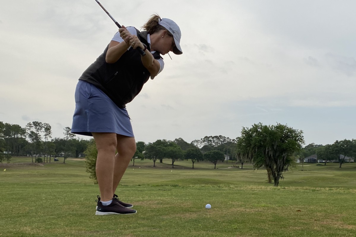 Tee Drill for Posture Stability - Megan Johnston - Womens Golf