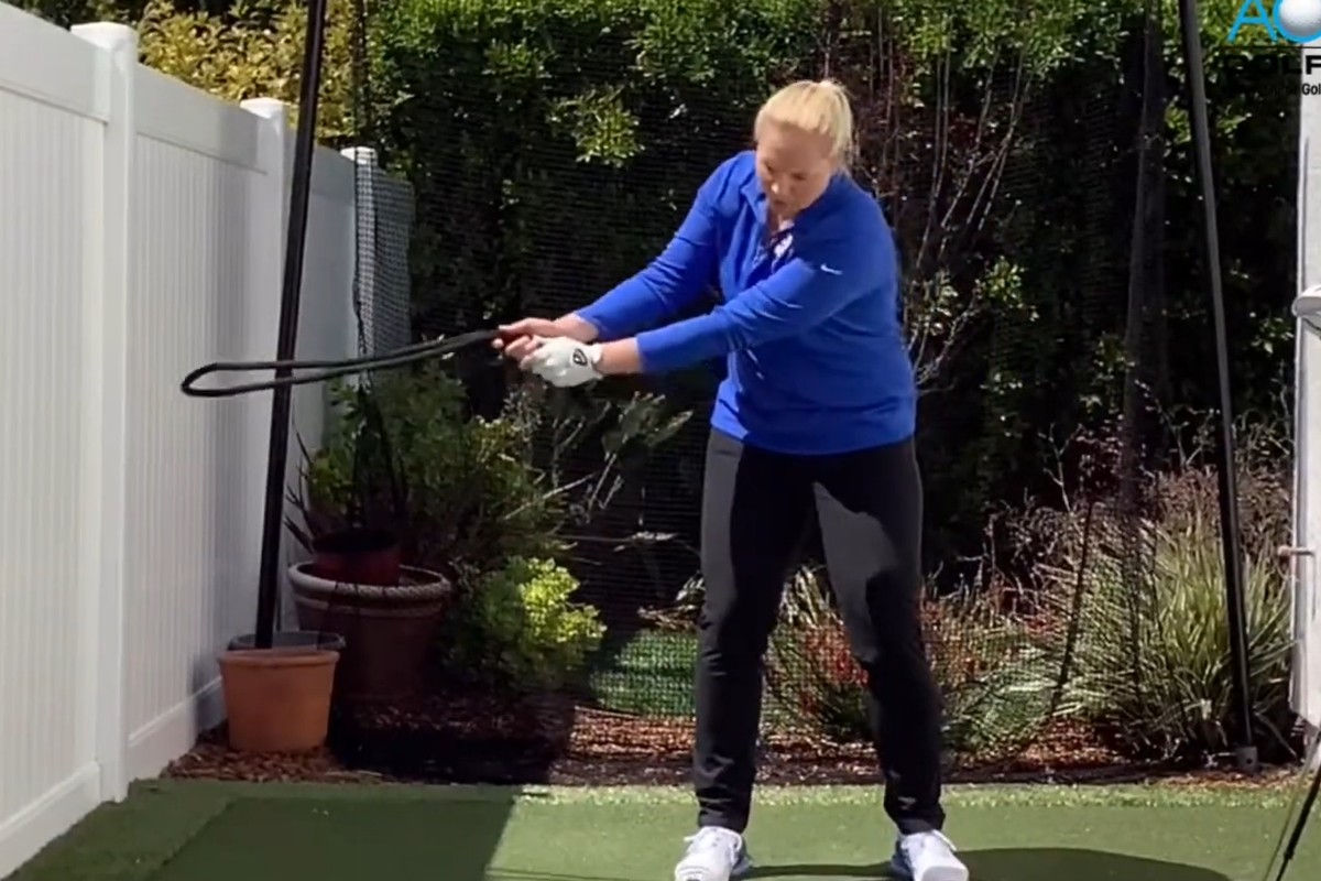 The Rope Drill for Pitching Harmony - Alison Curdt - Womens Golf