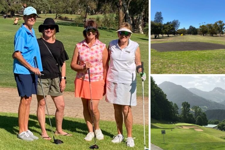 Ann Webber - Kangaroos and Sand Greens - Womens Golf