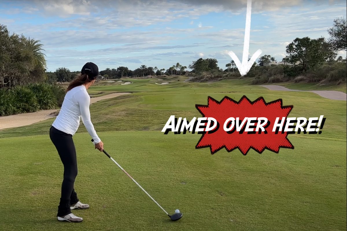 Bad Alignment Causes Bad Shots - Christina Ricci - Womens Golf