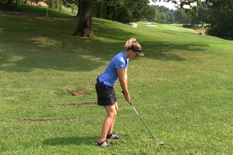 Hit the Ball Low Under the Trees - Maria Palozola - Womens Golf