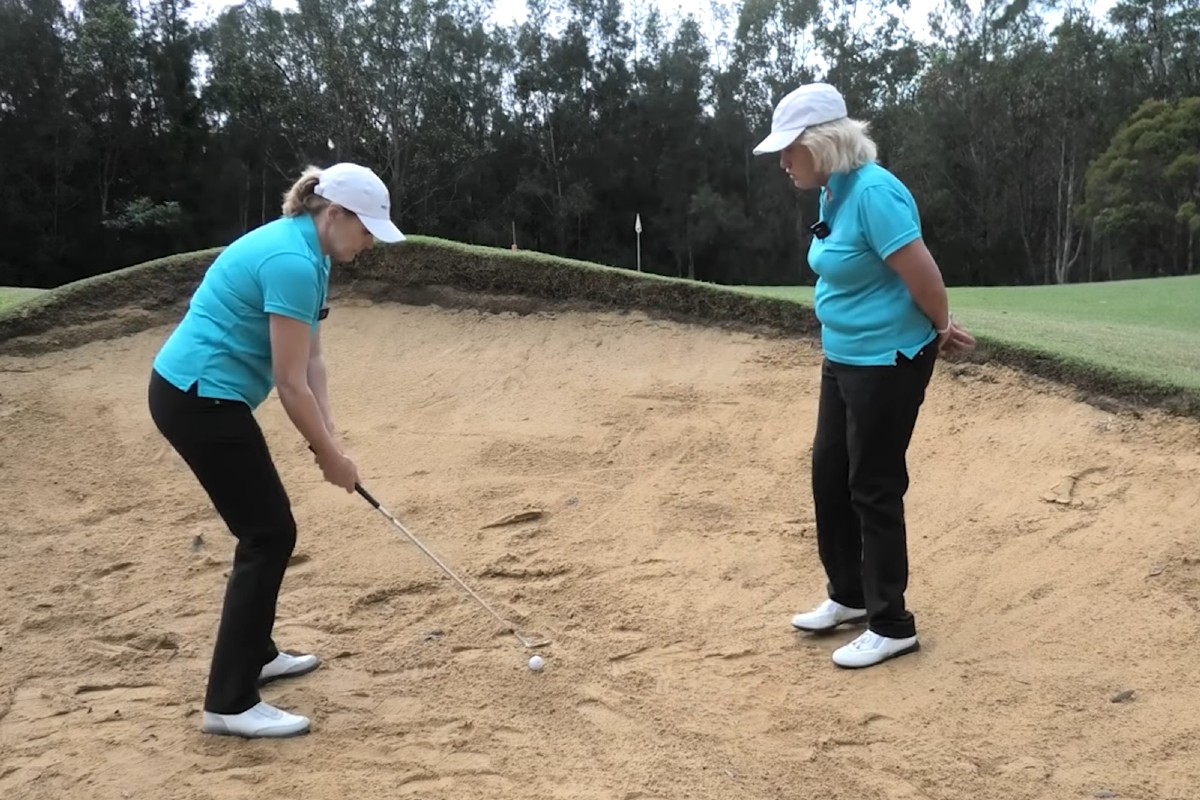 How to Play Difficult Bunker Shots - Pro Golf Gals - Womens Golf