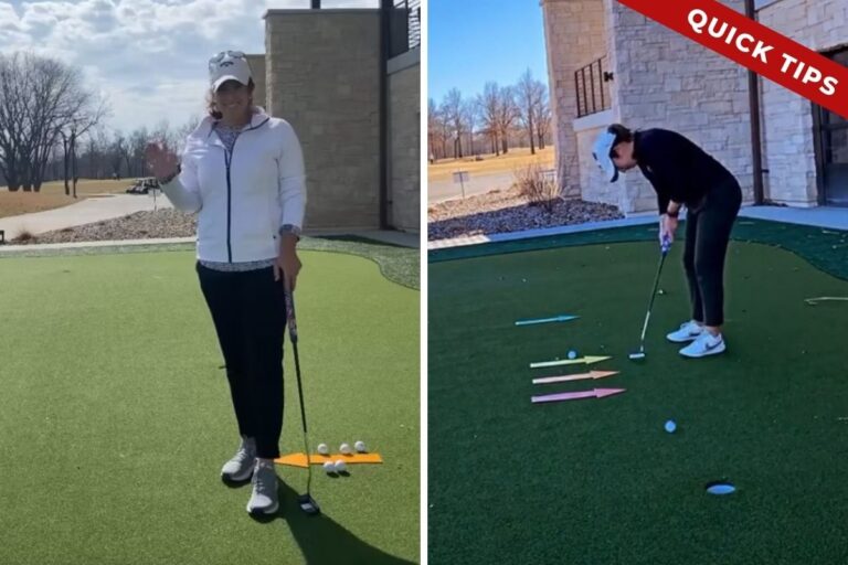 Practice Your Putting Success - Gianna Augustine - Womens Golf