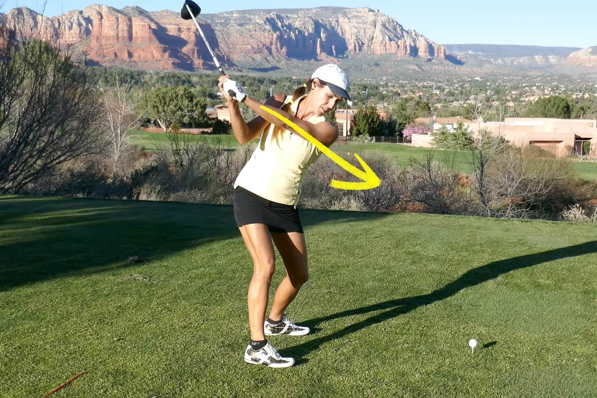 How to Get Your Backswing Right - Christina Ricci - Womens Golf