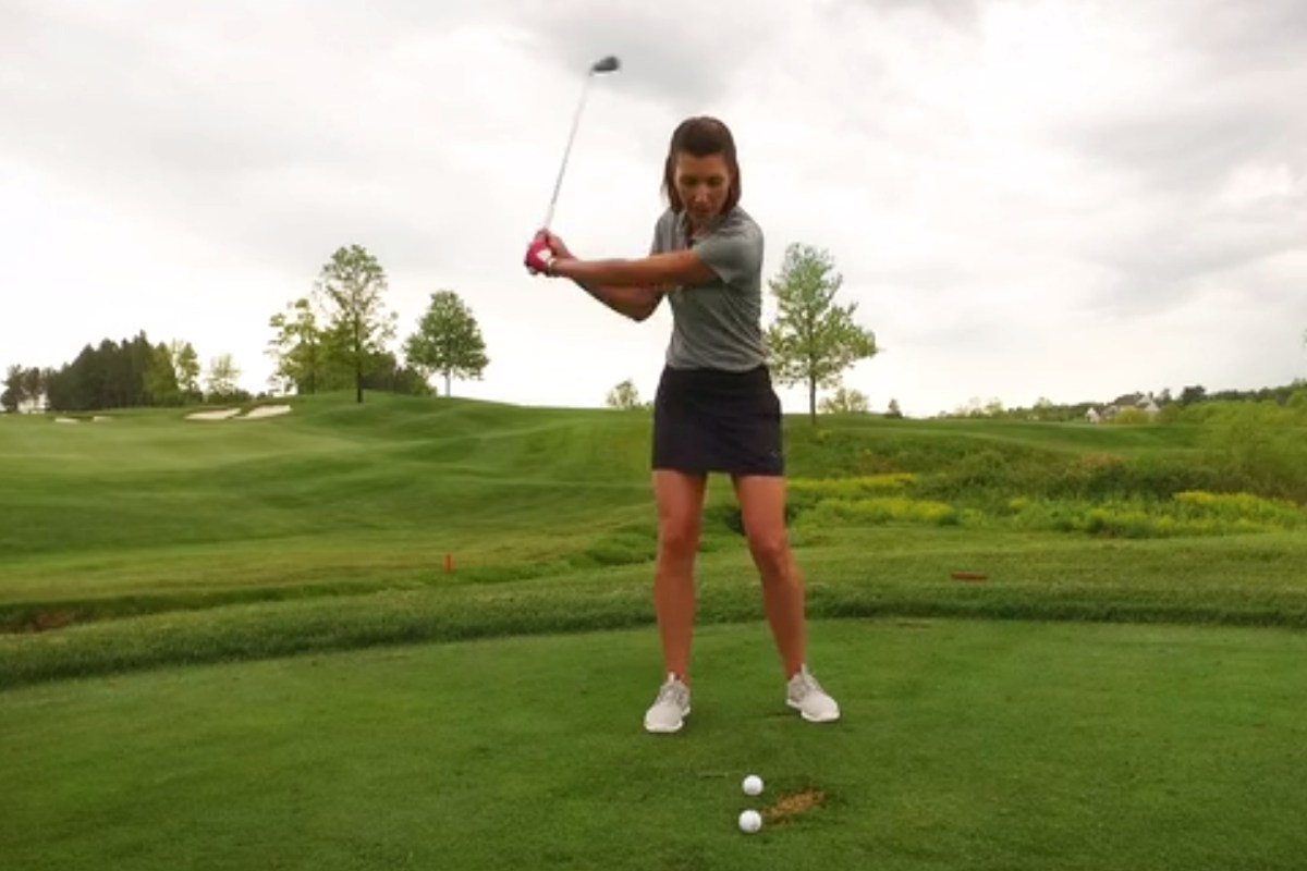 How to Fix your Topped or Thin Shots - Erika Larkin - Womens Golf