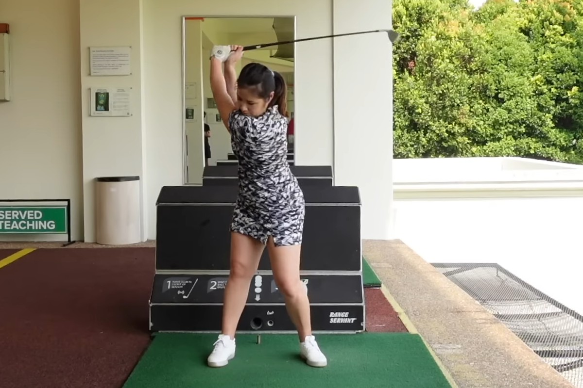 Rotate Your Body on Your Backswing - Michele Low - Womens Golf