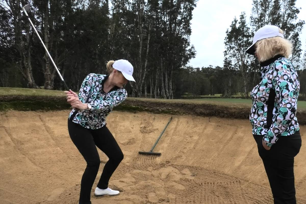 Short Bunker Shots - ProGolfGals - Womens Golf