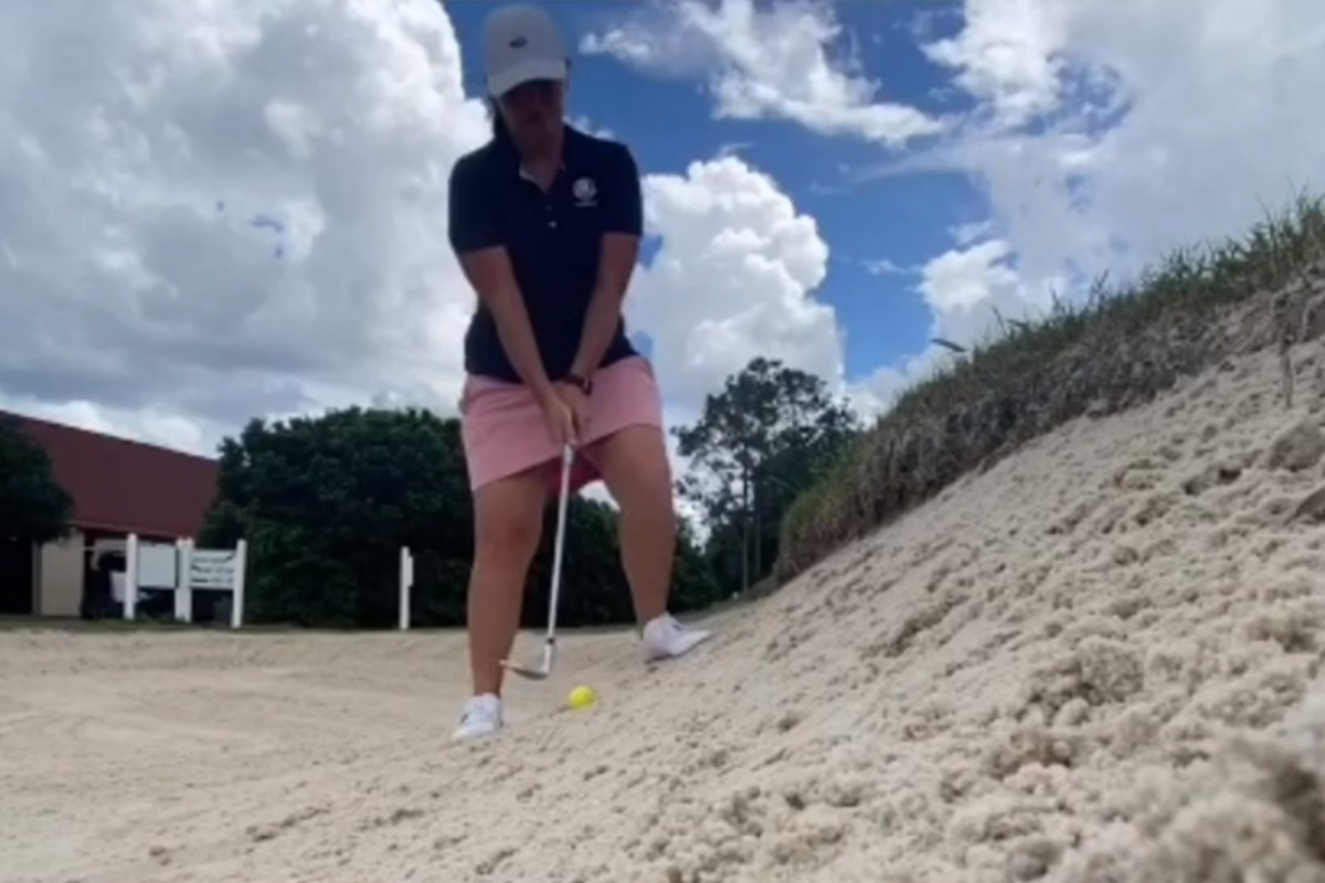 When Your Ball is Under the Lip of a Bunker - Megan Johnston - Womens Golf