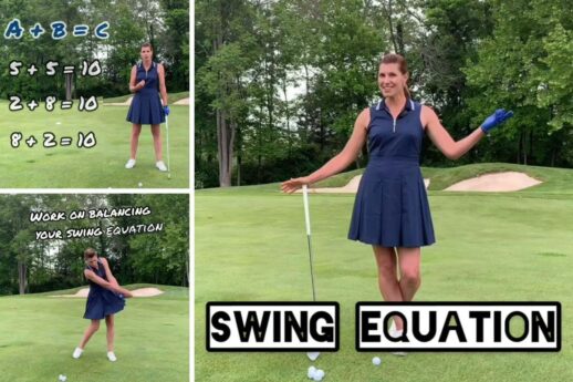 Balancing Your Swing Equation Erika Larkin Womens Golf