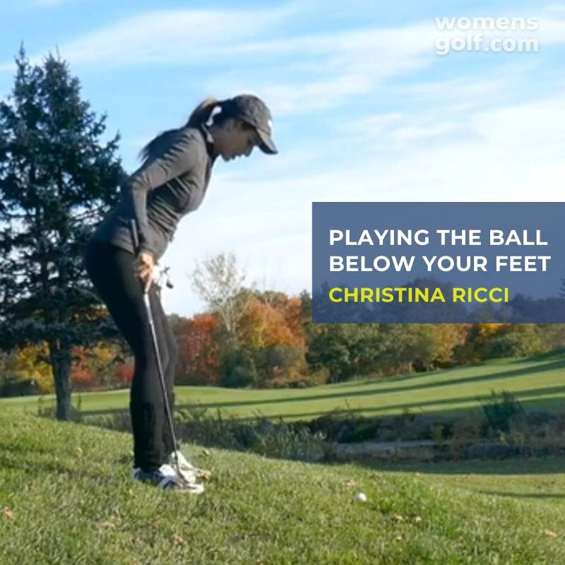 Ball Below Your Feet - Christina Ricci - Women's Golf