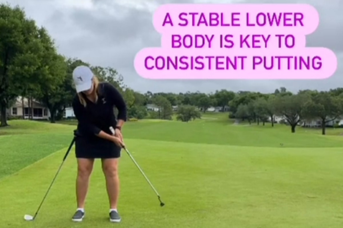 Stable Lower Body Putting - Megan Johnston - Womens Golf