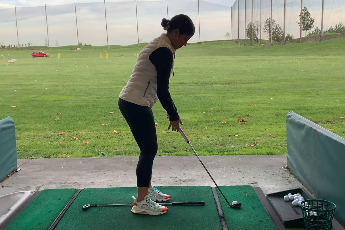 Driving Range Drills Tips and Practice - Coach Shayain - Womens Golf