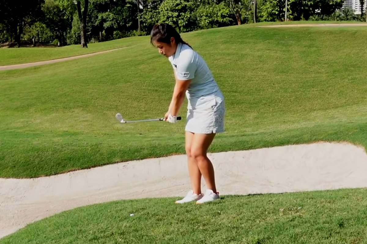 Playing Good Shots from Thick Rough Around the Green - Michele Low - Womens Golf