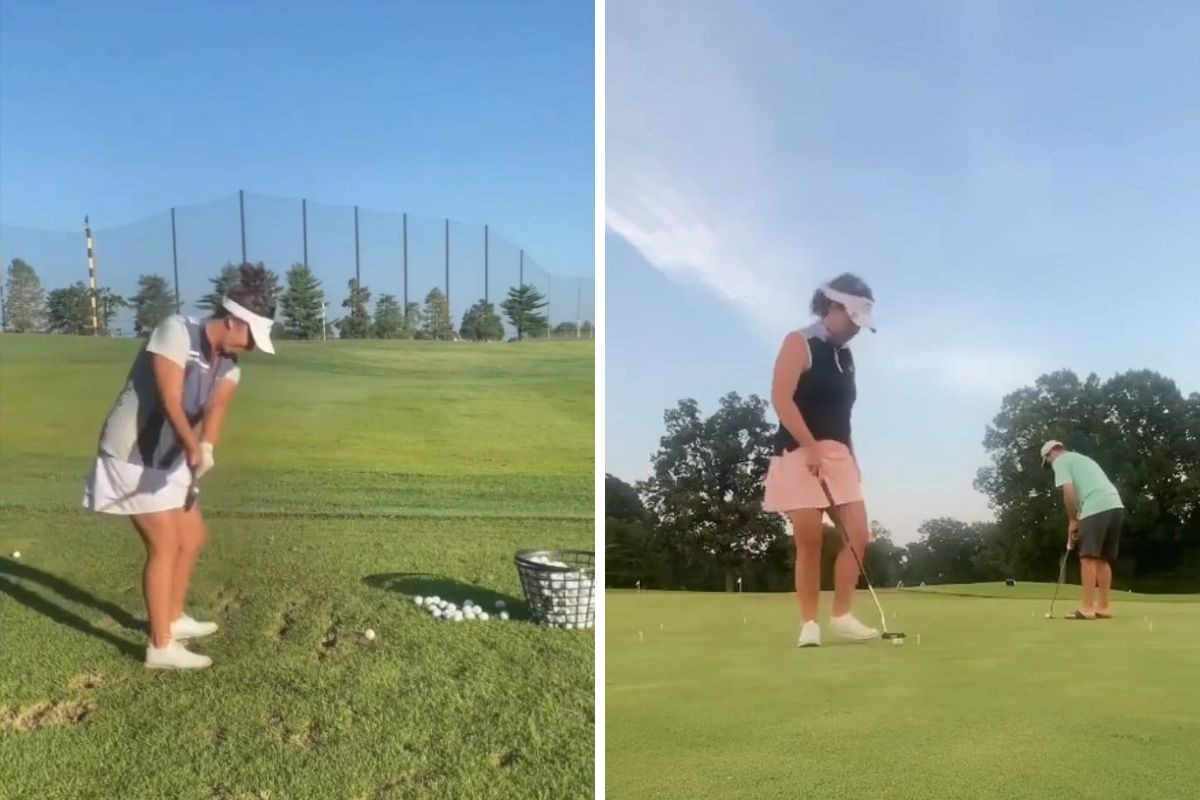 Practice Games with a Partner - Gianna Augustine - Womens Golf