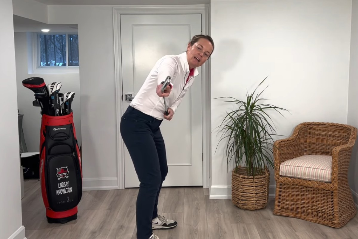 Practice the Perfect Golf Backswing and Takeaway - Lindsay Knowlton - Womens Golf