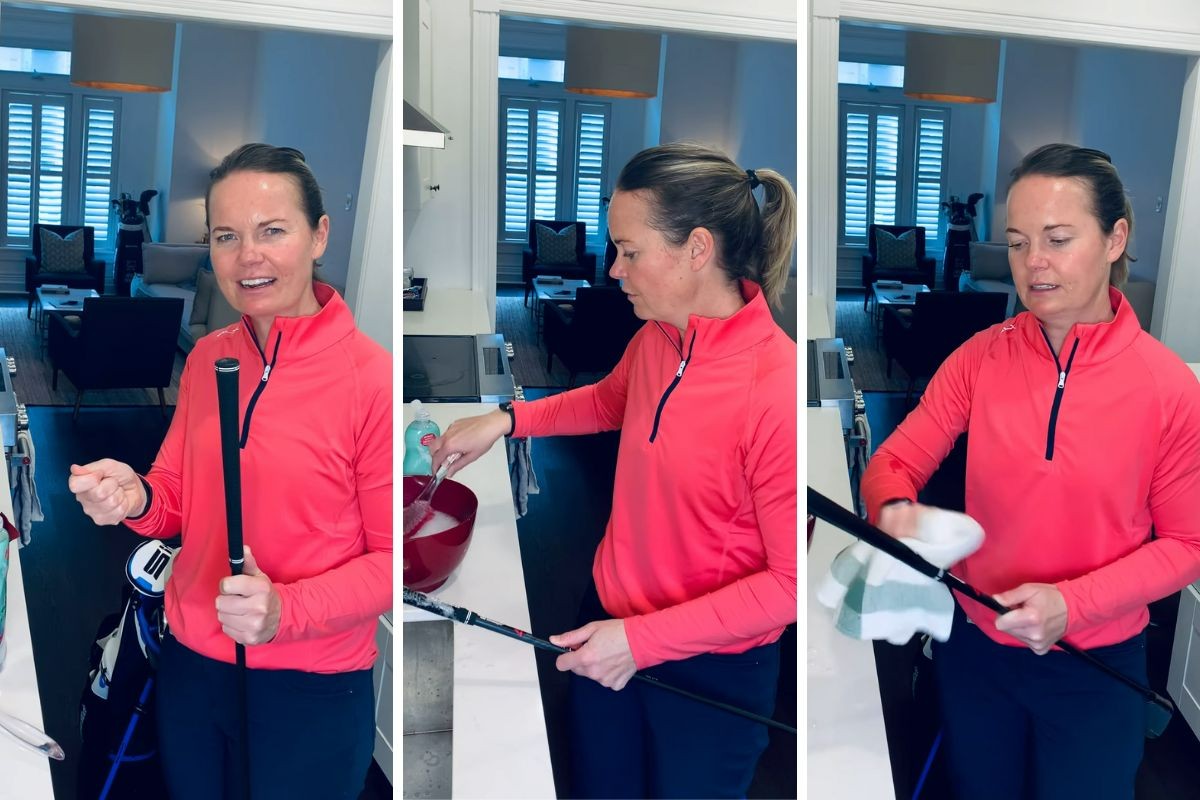 How to Clean Your Golf Grips - Lindsay Knowlton - Womens Golf