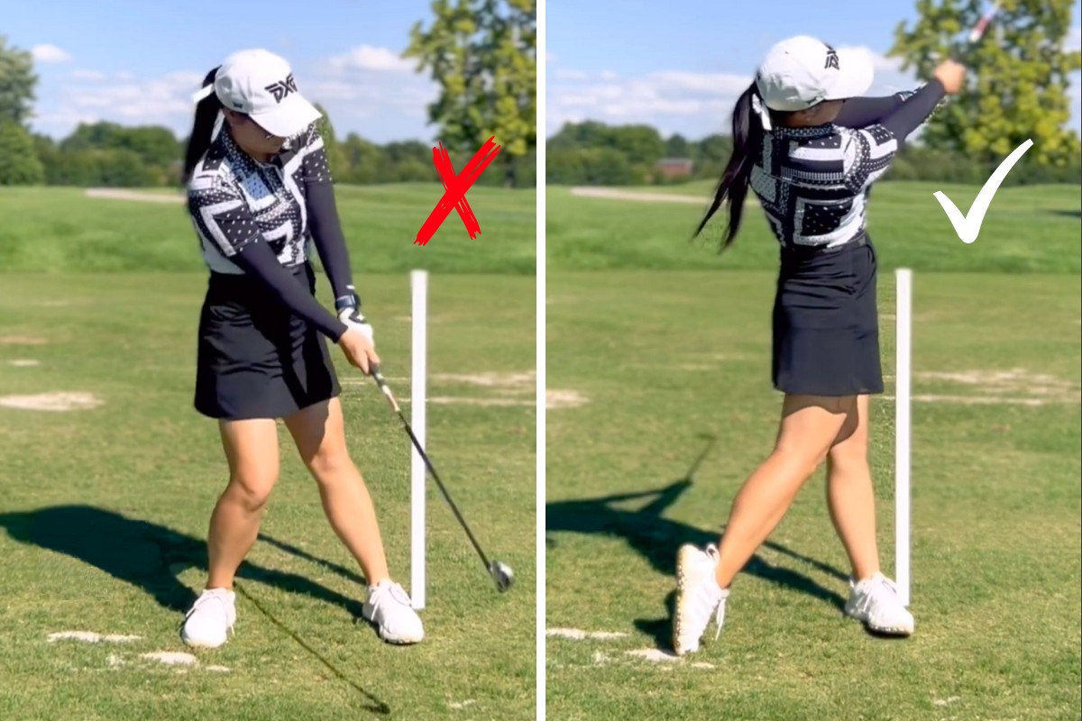 Transfer Your Weight to Your Lead Leg - Cathy Kim - Womens Golf