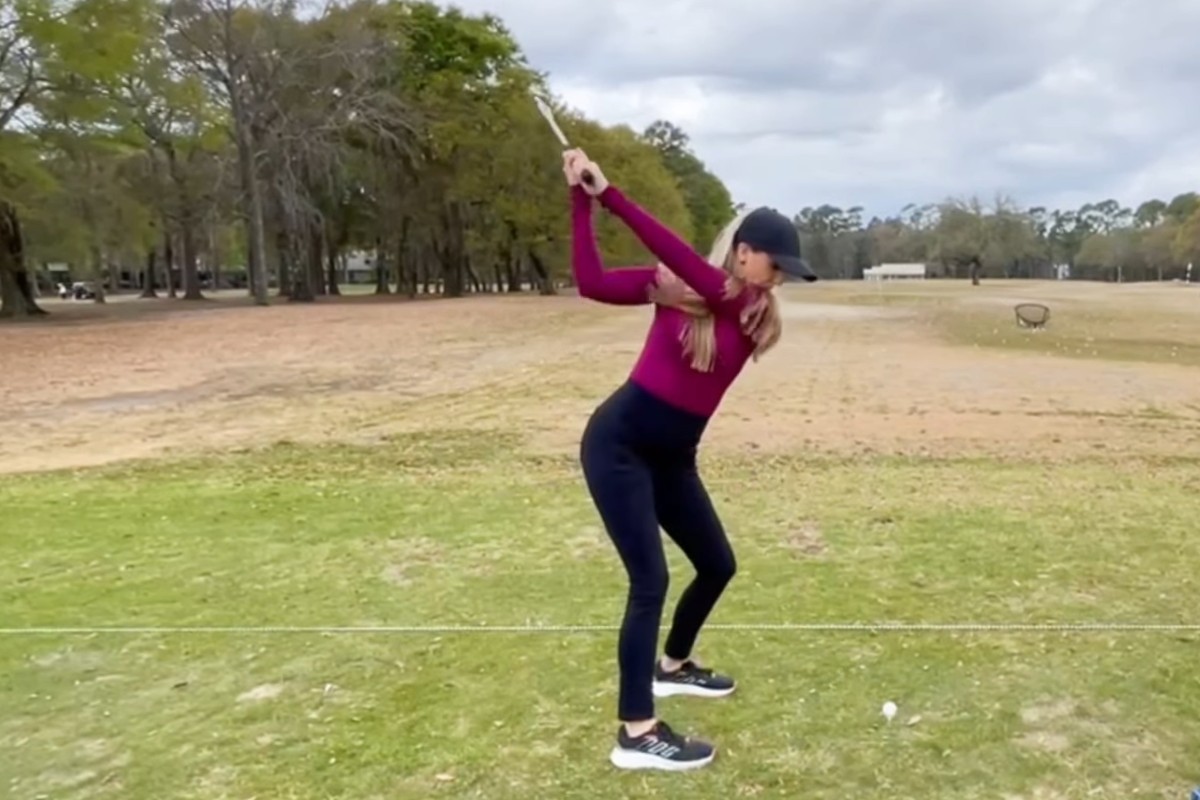 Get Comfortable Hitting Down on the Ball - Meredith Kirk - Womens Golf
