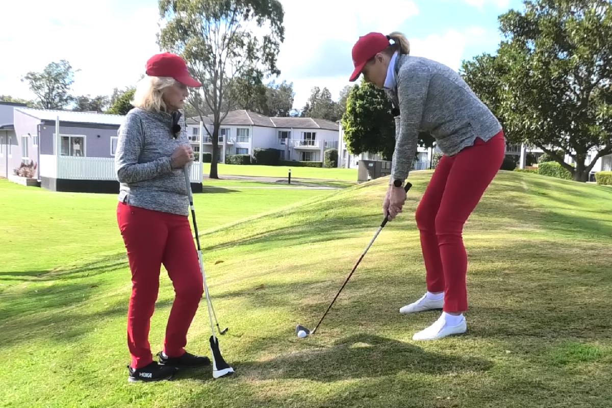 Hilly Lies - Pro Golf Gals - Womens Golf
