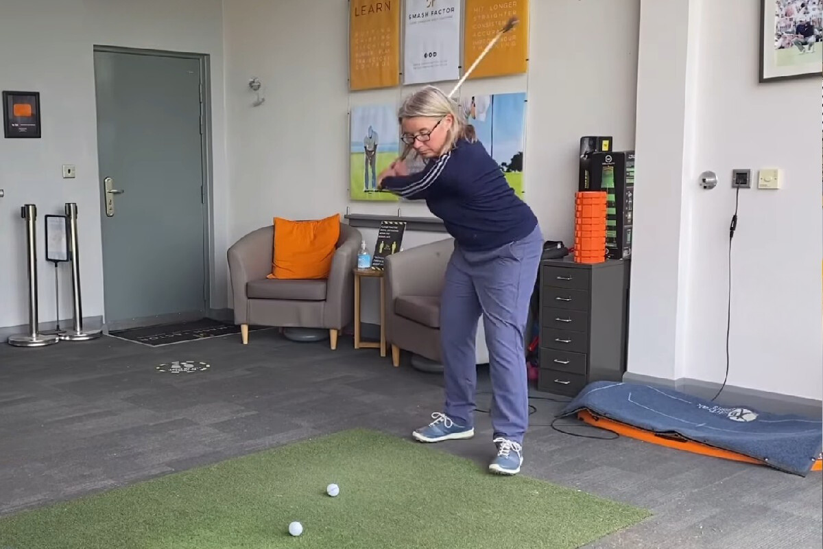 Improve your Swing from the Ground Up - Natalie Adams - Womens Golf
