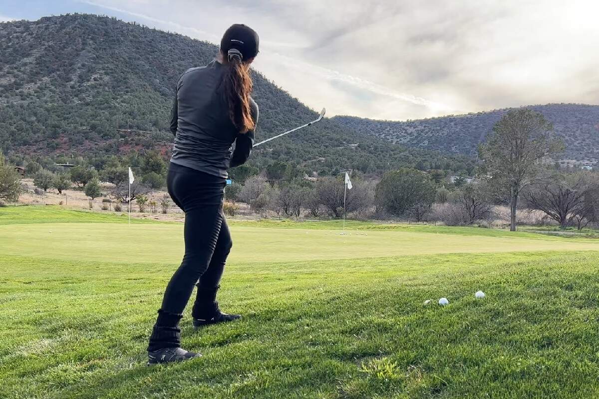 Simple Steps for Chipping from Uneven Lies - Christina Ricci - Womens Golf