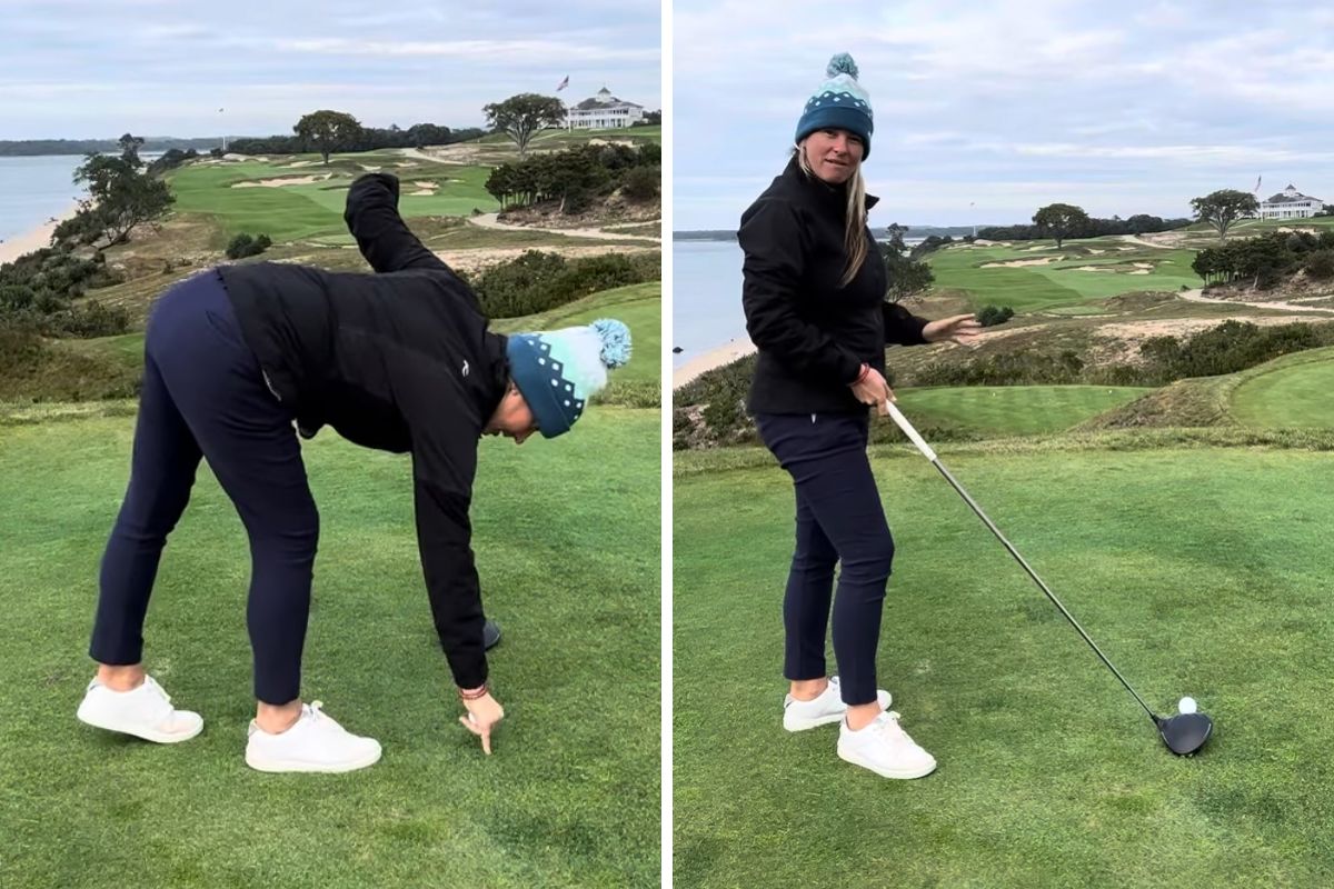How high to tee the golf ball - Stefanie Shaw