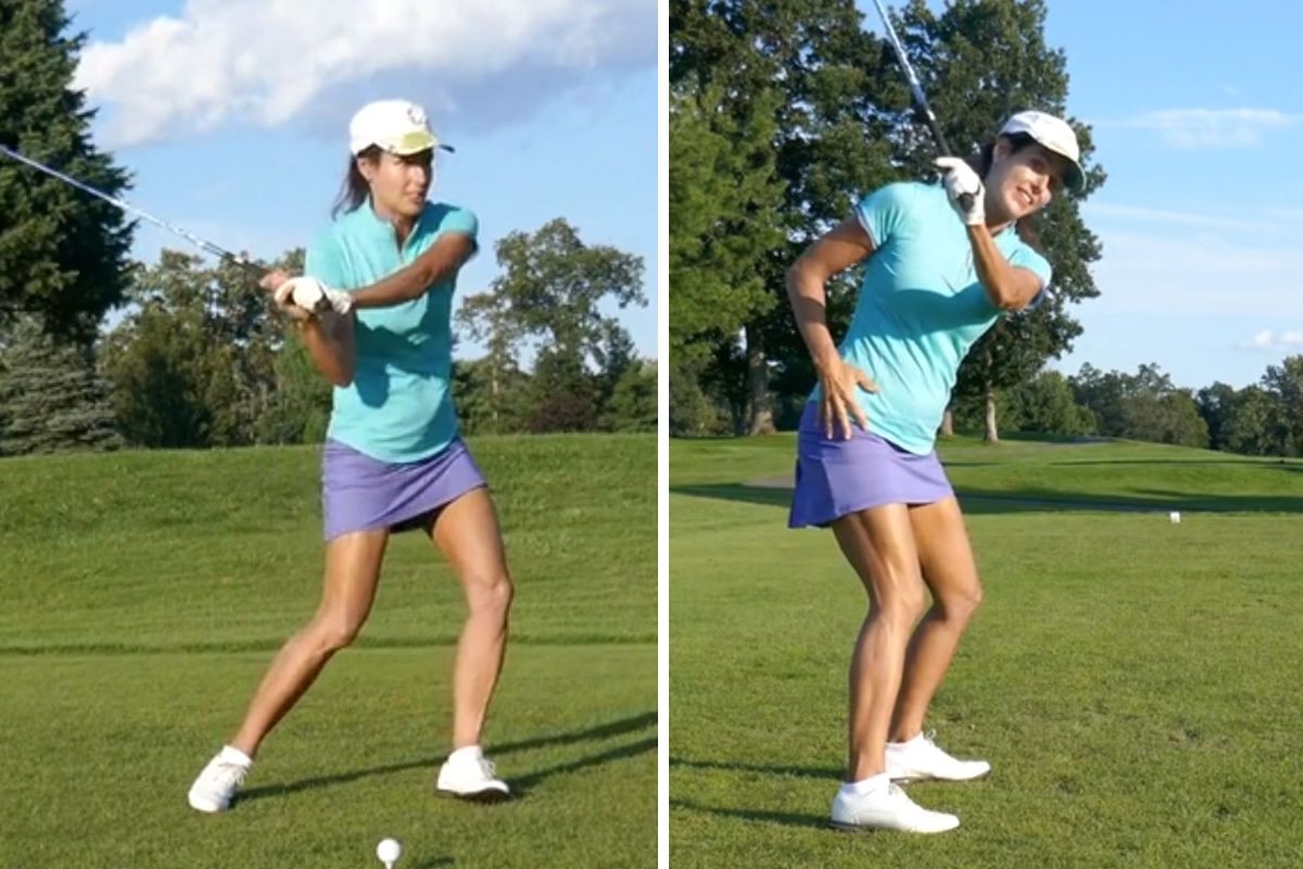Square Up Your Hips for More Distance - Christina Ricci - Womens Golf