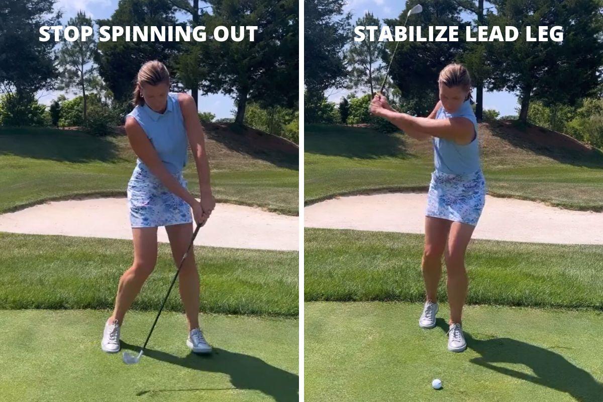 Stabilize Your Lead Leg - Erika Larkin - Womens Golf