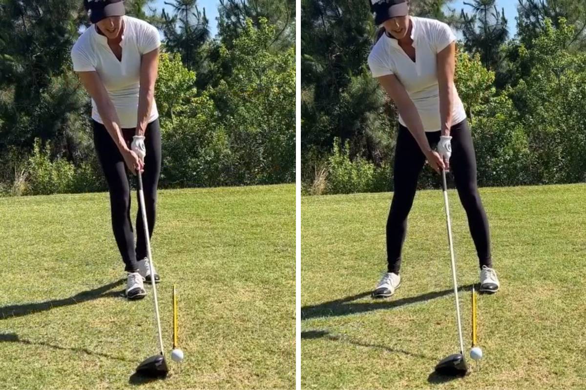 Step by Step Alignment Process - Christina Ricci - Womens Golf