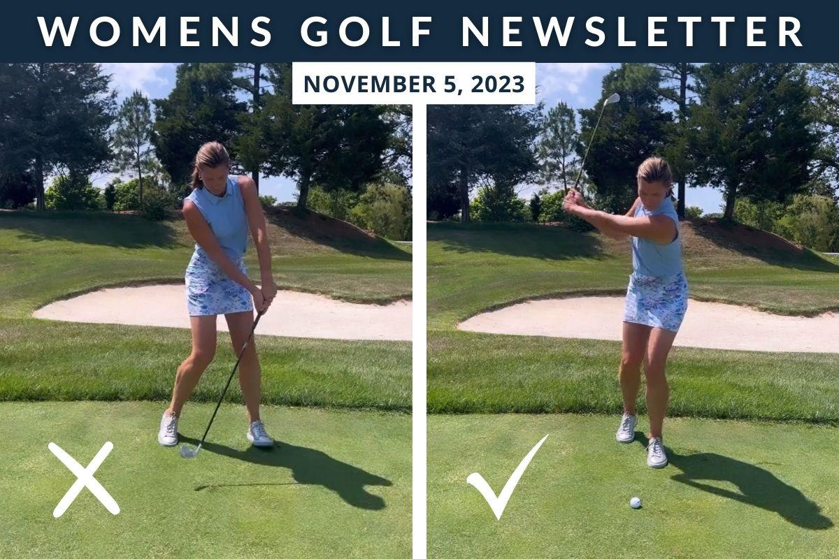 Stop Slicing - Womens Golf Newsletter