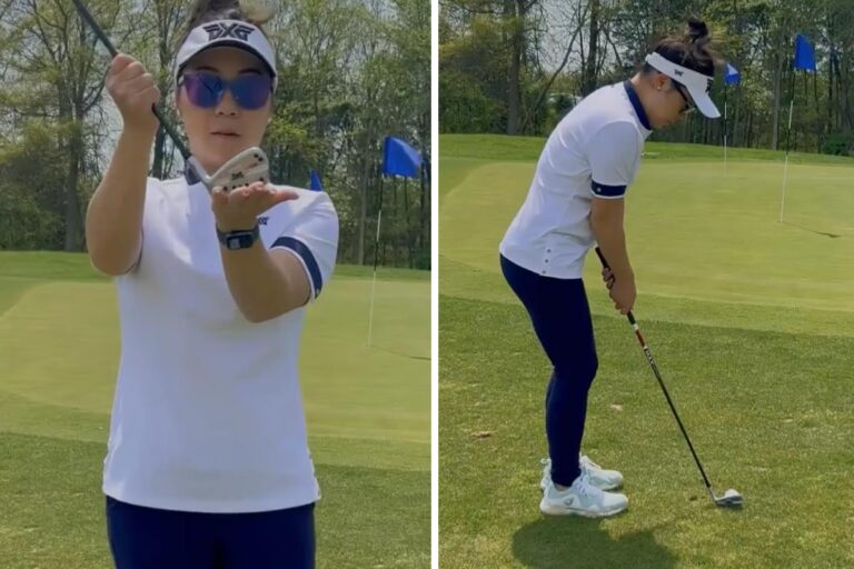 Tip the Clubhead Up to Play Better Chip Shots - Cathy Kim - Womens Golf