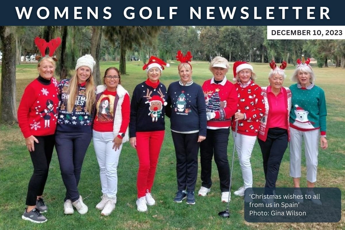 Line Up to Your Target - Womens Golf Newsletter