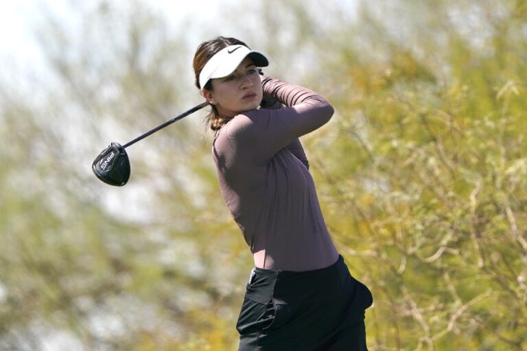 Gabriela Ruffels at the 2023 Carlisle Arizona Women’s Golf Classic - Photo Ben Harpring - Womens Golf