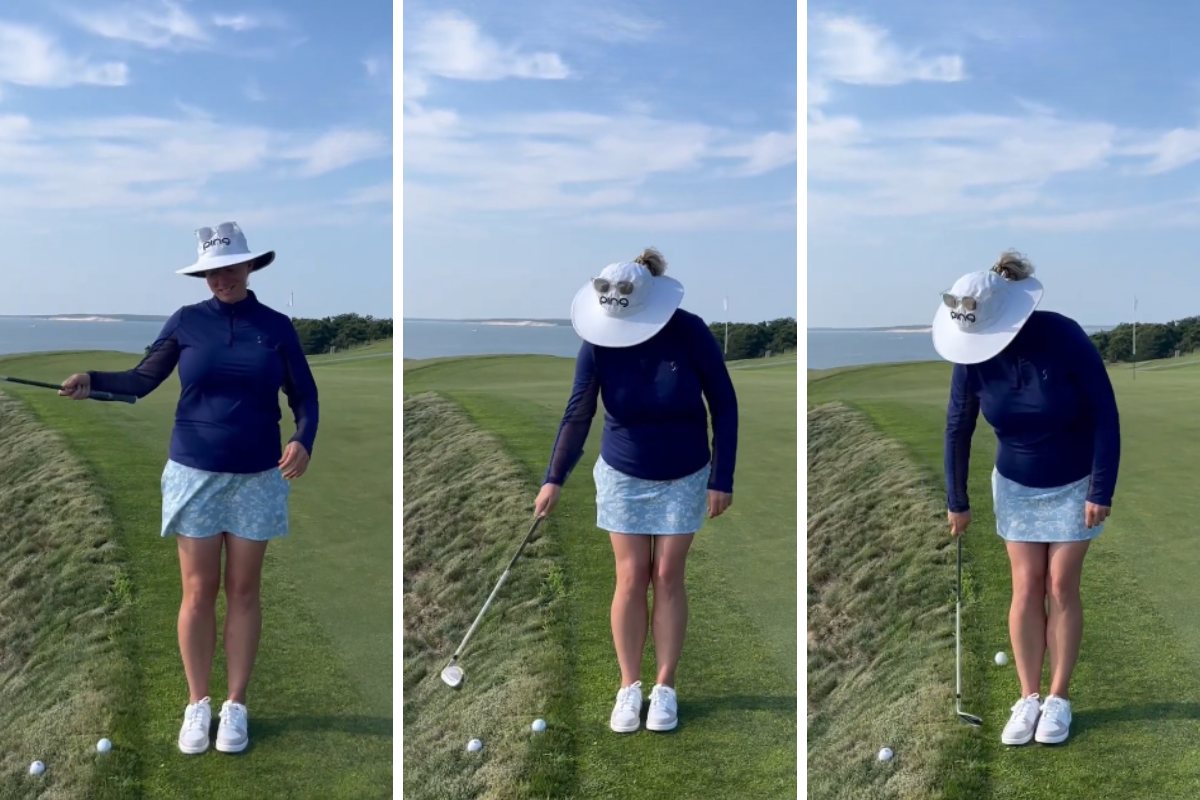 What to Do When you have No Stance on the Correct Side of the Ball - Stefanie Shaw - Womens Golf Lesson