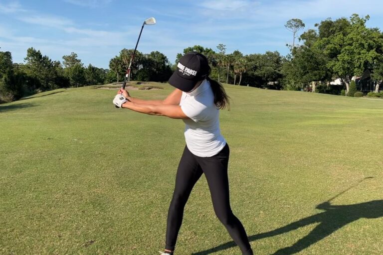 Dont be a takeaway hand lifter - Christina Ricci - Womens Golf