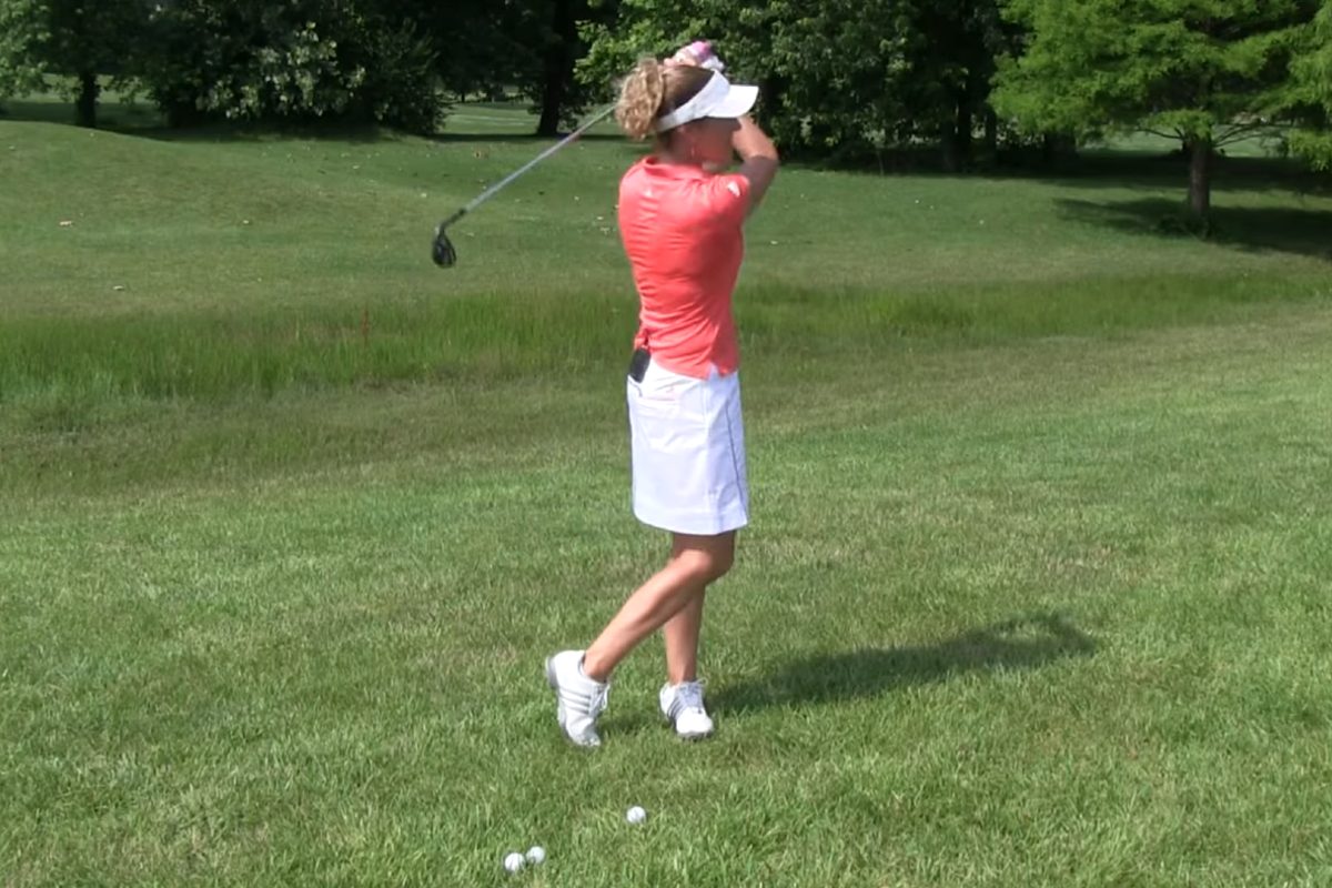 How You Finish on Your Pitches Controls Your Trajectory - Maria Palozola - Womens Golf