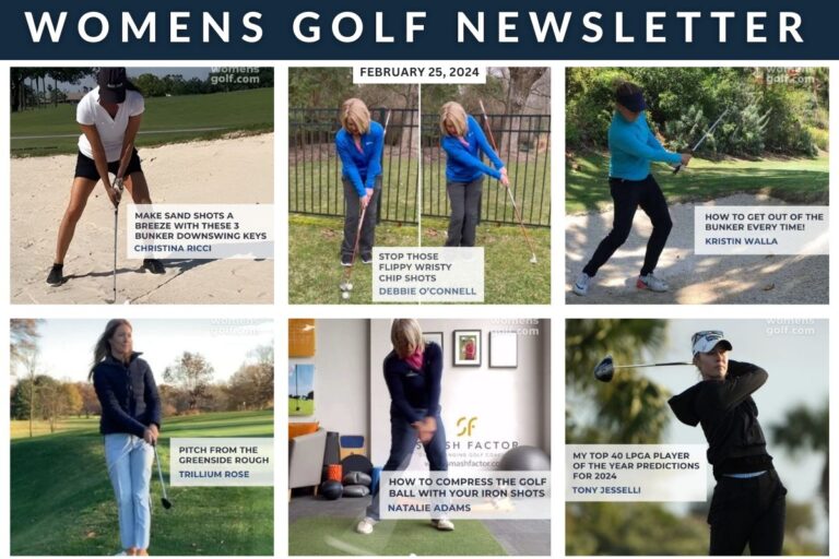 Make Sand Shots a Breeze - Lessons Newsletter