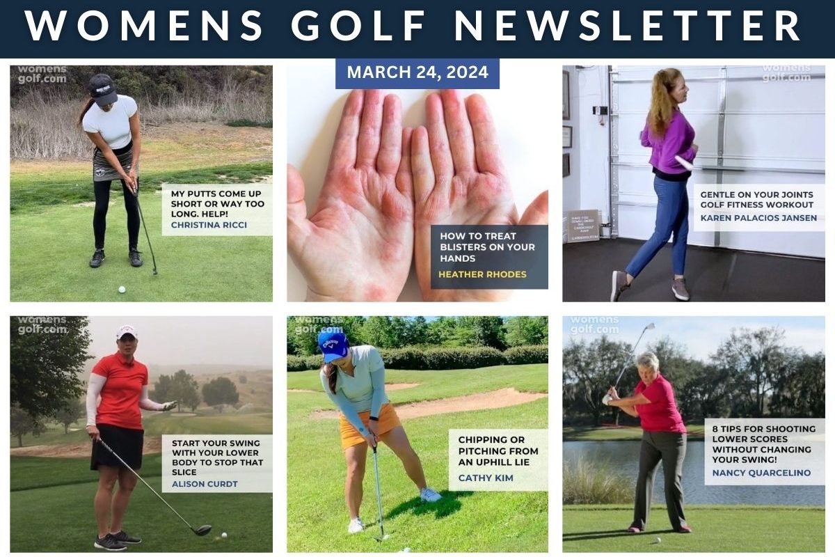 Control the Pace of Your Putts - Womens Golf Lessons Newsletter