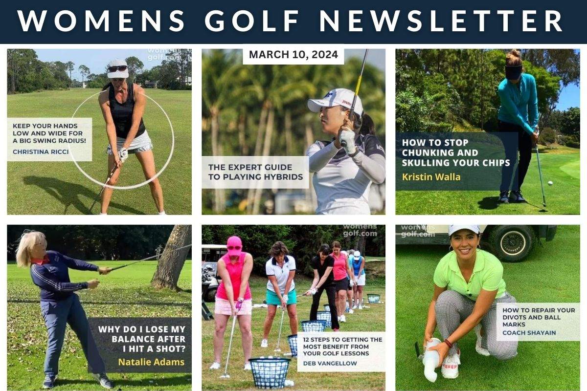 Expert Guide to Playing Your Hybrids - Women's Golf Lessons Newsletter