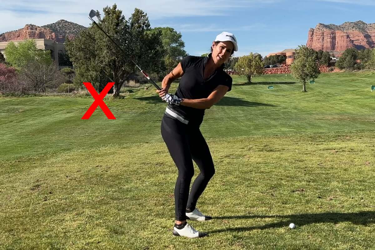 Common Backswing Mistake - Christina Ricci - Womens Golf