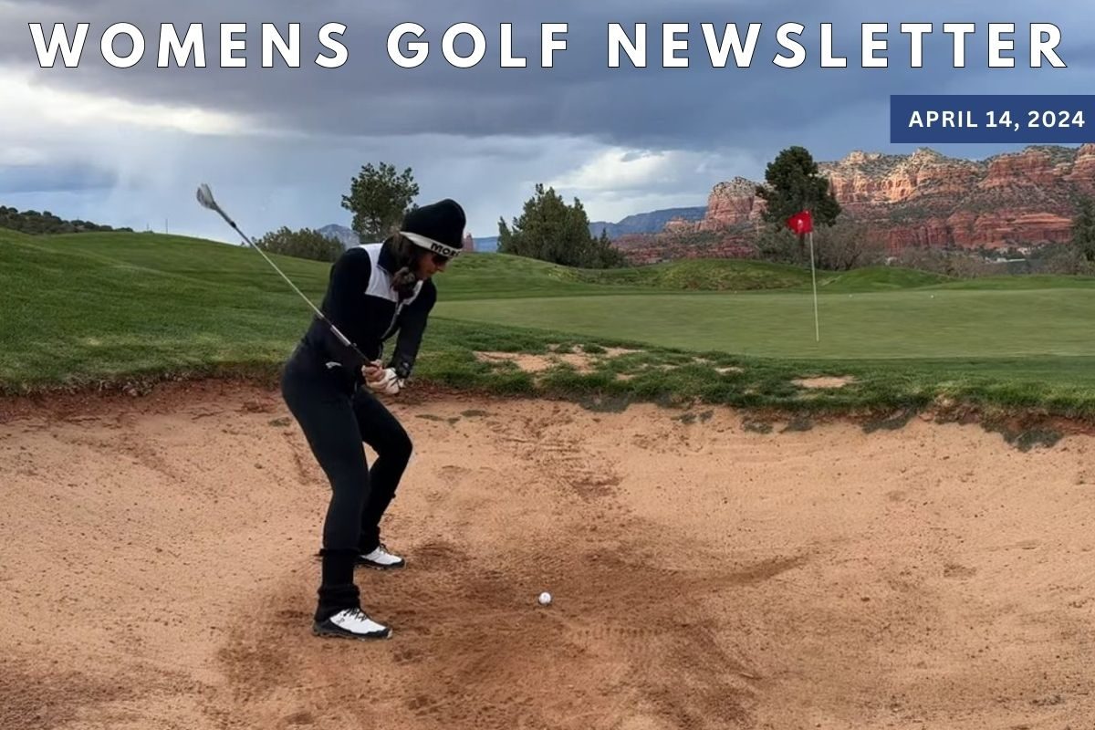 Play Better Bunker Shots - Womens Golf Lessons Newsletter
