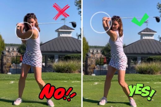 Fix Your Backswing Drill Erika Larkin Womens Golf